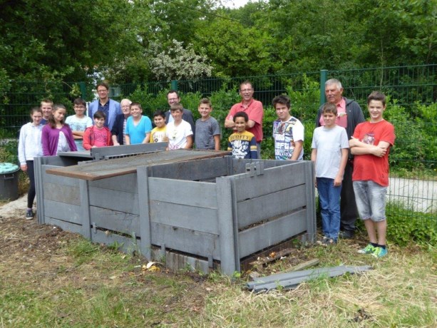 IJverige compostkids krijgen een diploma