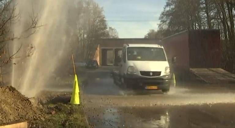 Spectaculair waterlek in Kuringen