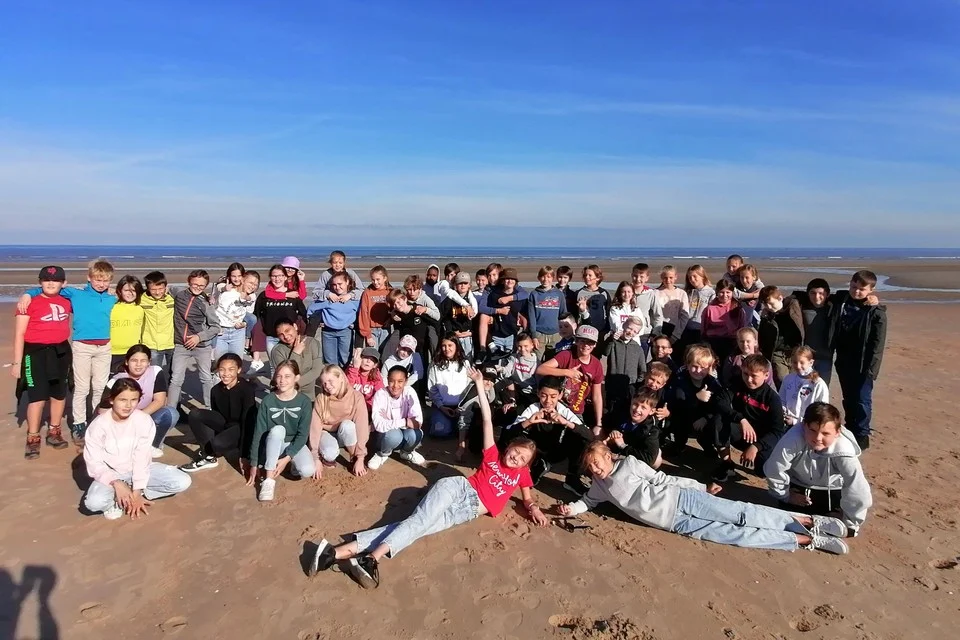 SBS Kuringen op zeeklas in Sint-Idesbald